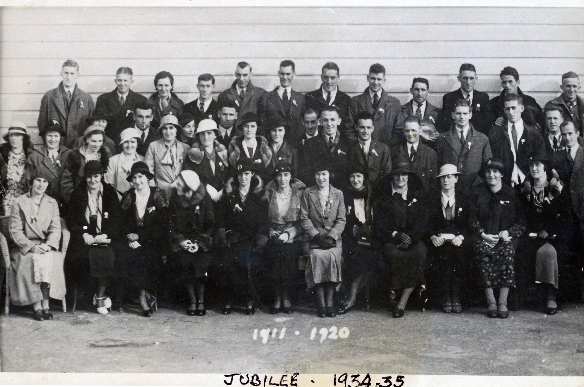 Upper Hutt School, 70th Jubilee (1911-1920 staff); 1935