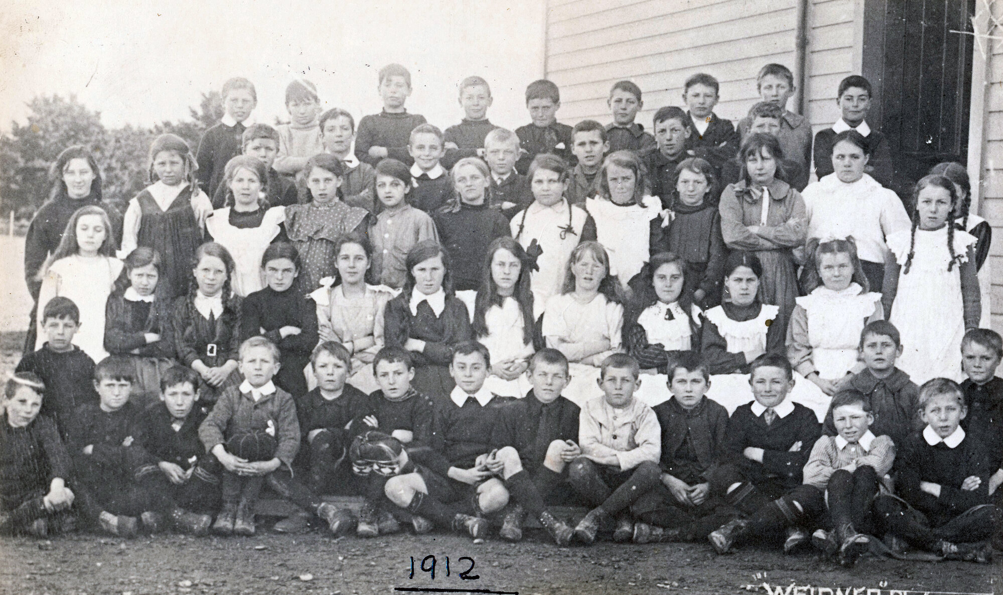 Upper Hutt School, unidentified class; 1912