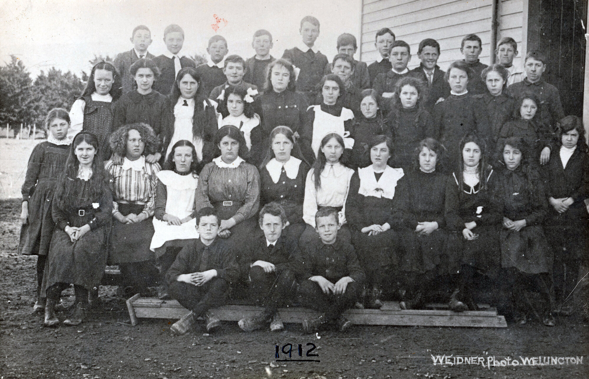 Upper Hutt School, unidentified class; 1912