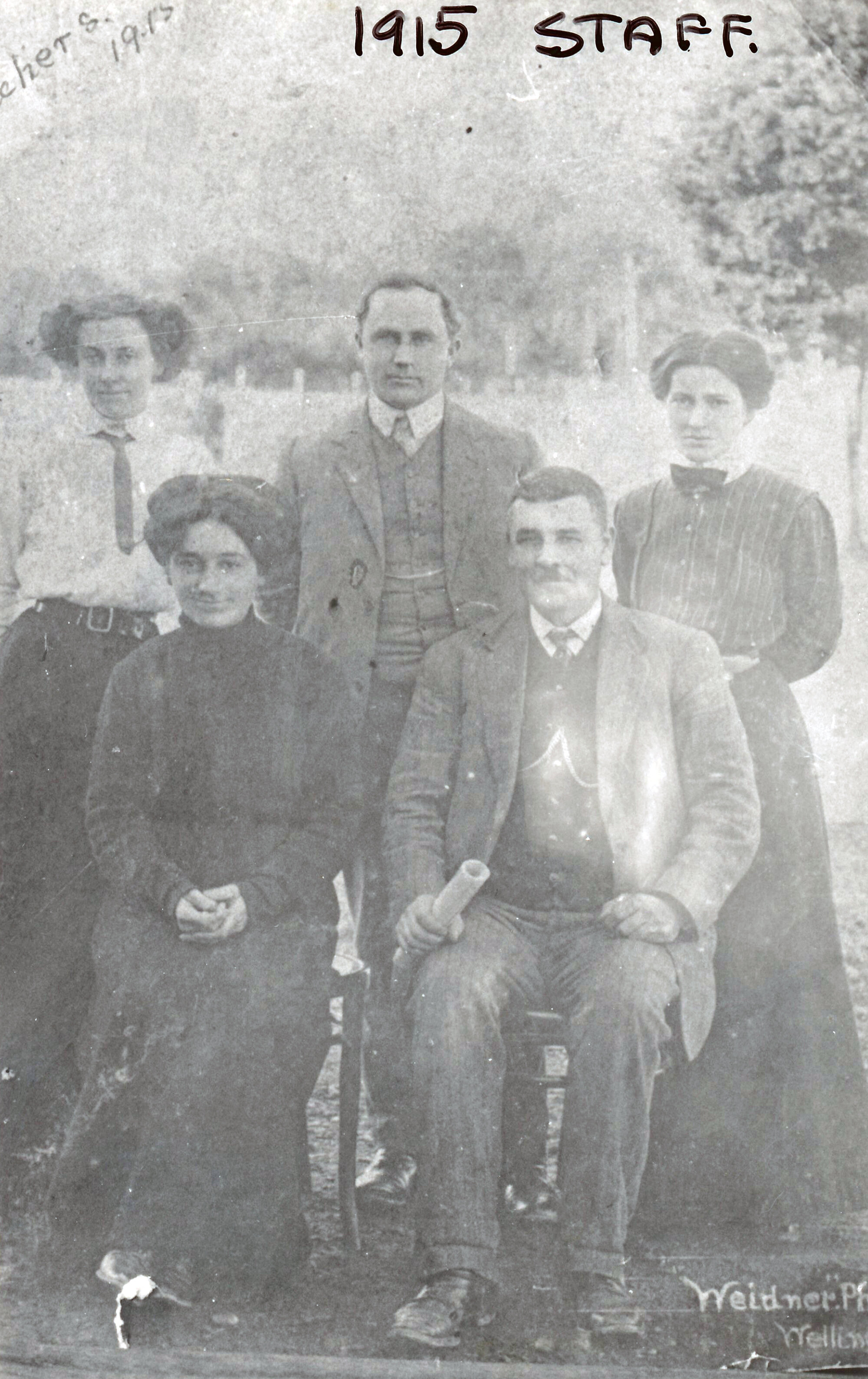 Upper Hutt School, Staff; 1915