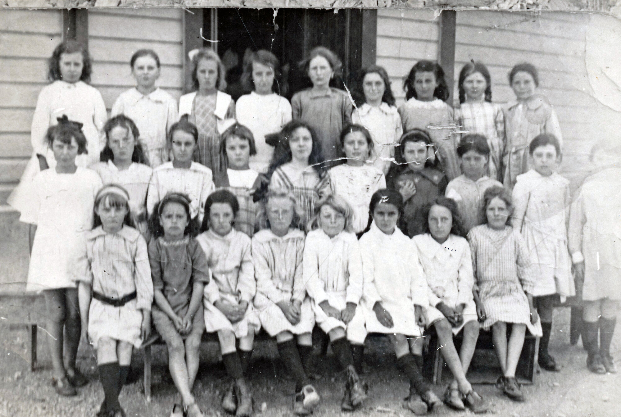 Upper Hutt School, Standard 2 girls; 1919