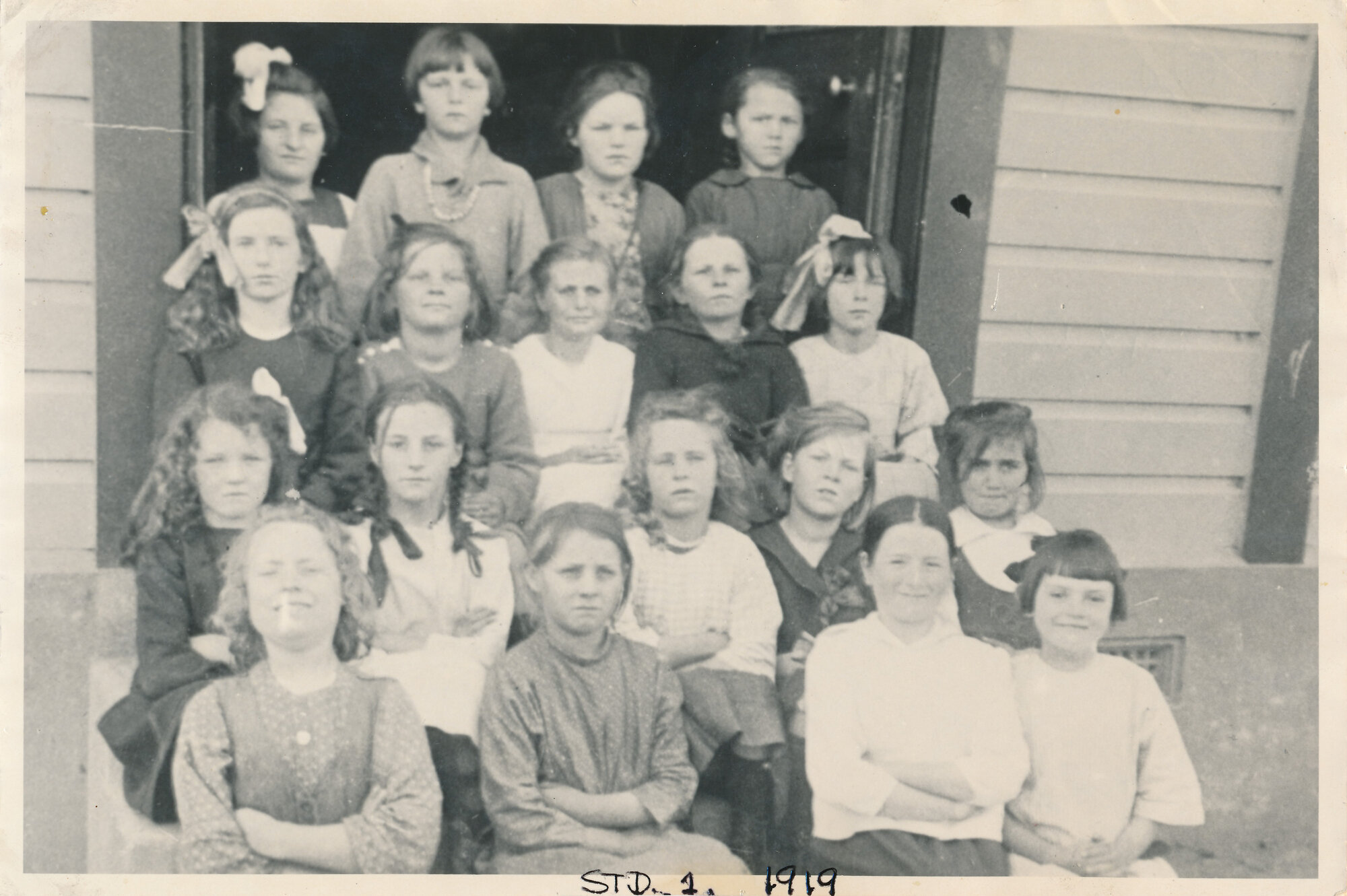 Upper Hutt School, Standard 1; 1919