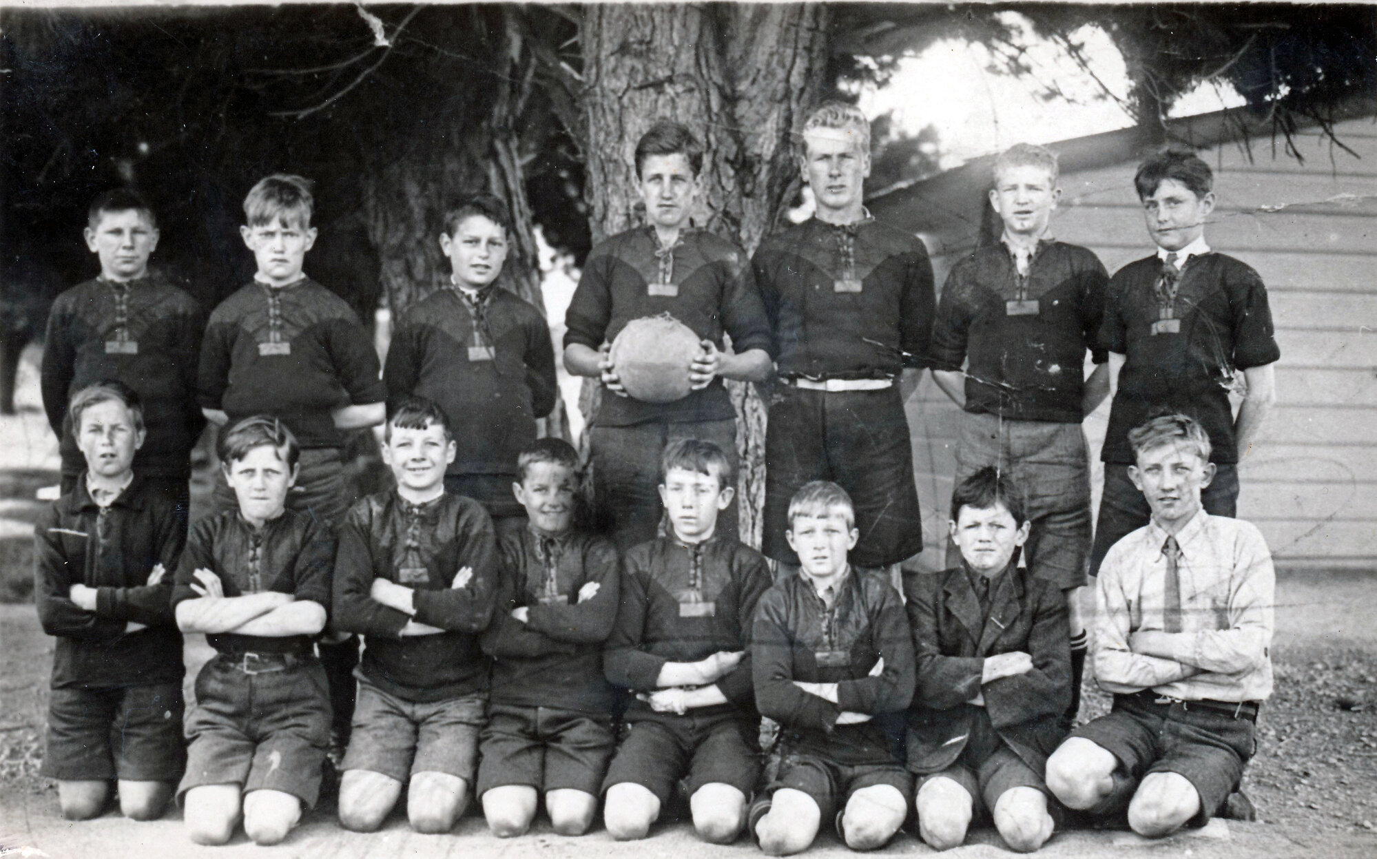 Upper Hutt School, Standard 5 Soccer Team; 1919