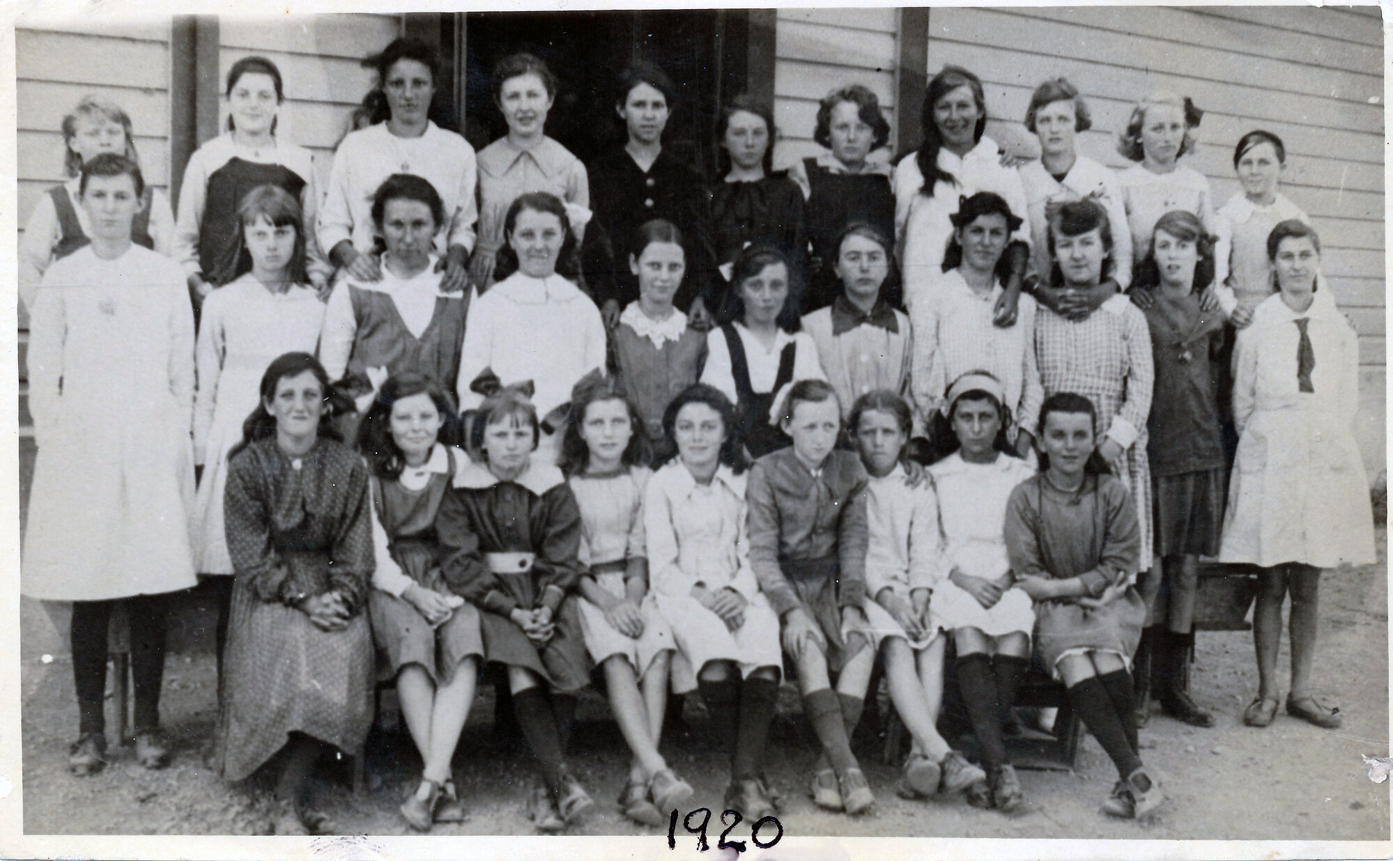 Upper Hutt School, unidentified class; 1920
