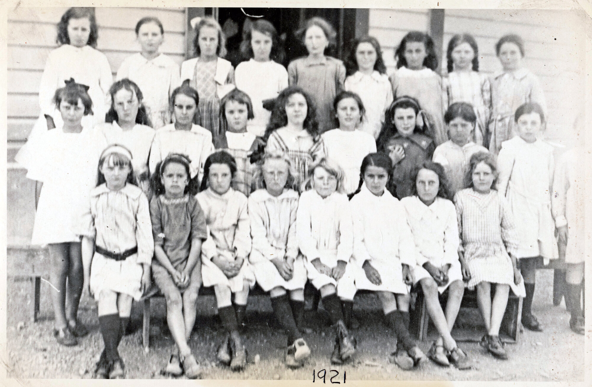 Upper Hutt School, unidentified class; 1921