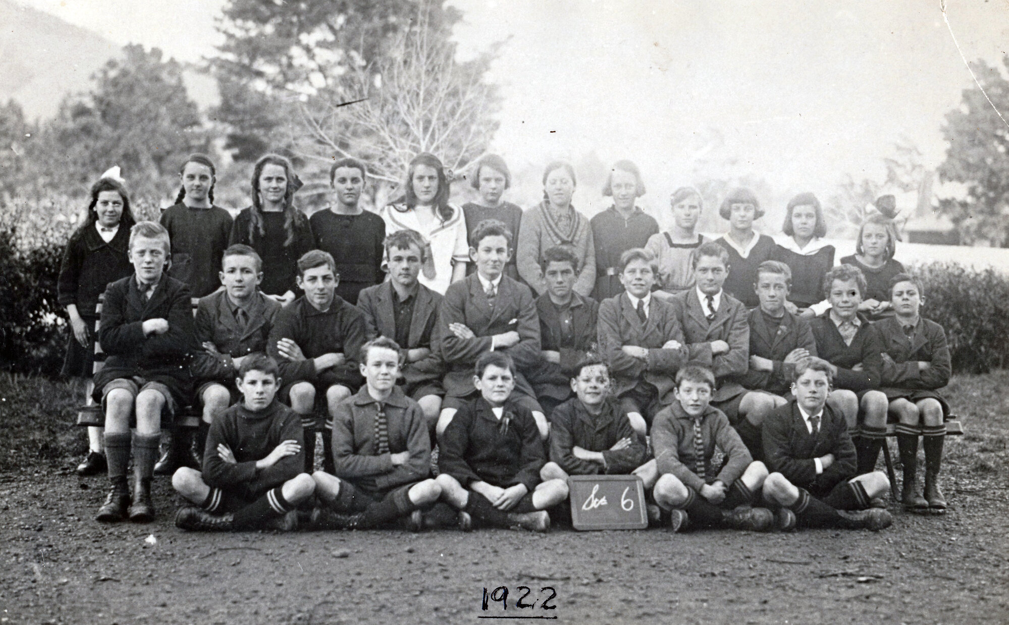 Upper Hutt School, Standard 6; 1922