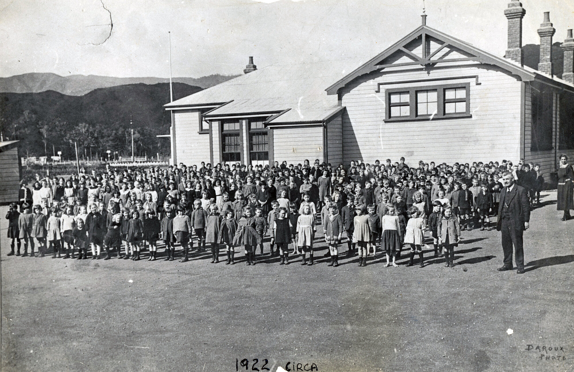 Upper Hutt School, possibly whole school; c.1922