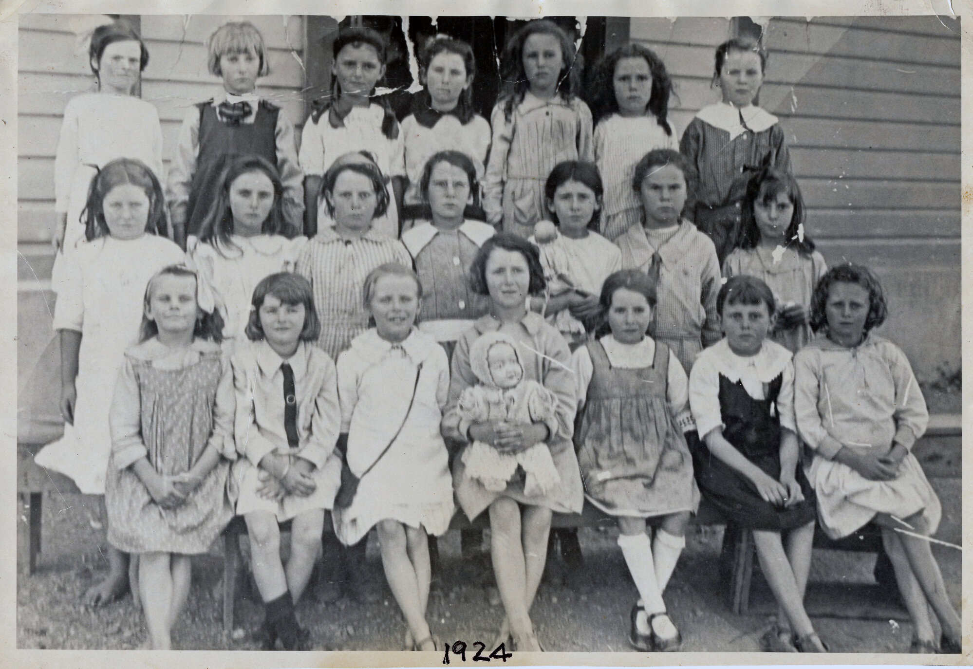Upper Hutt School, unidentified class; 1924