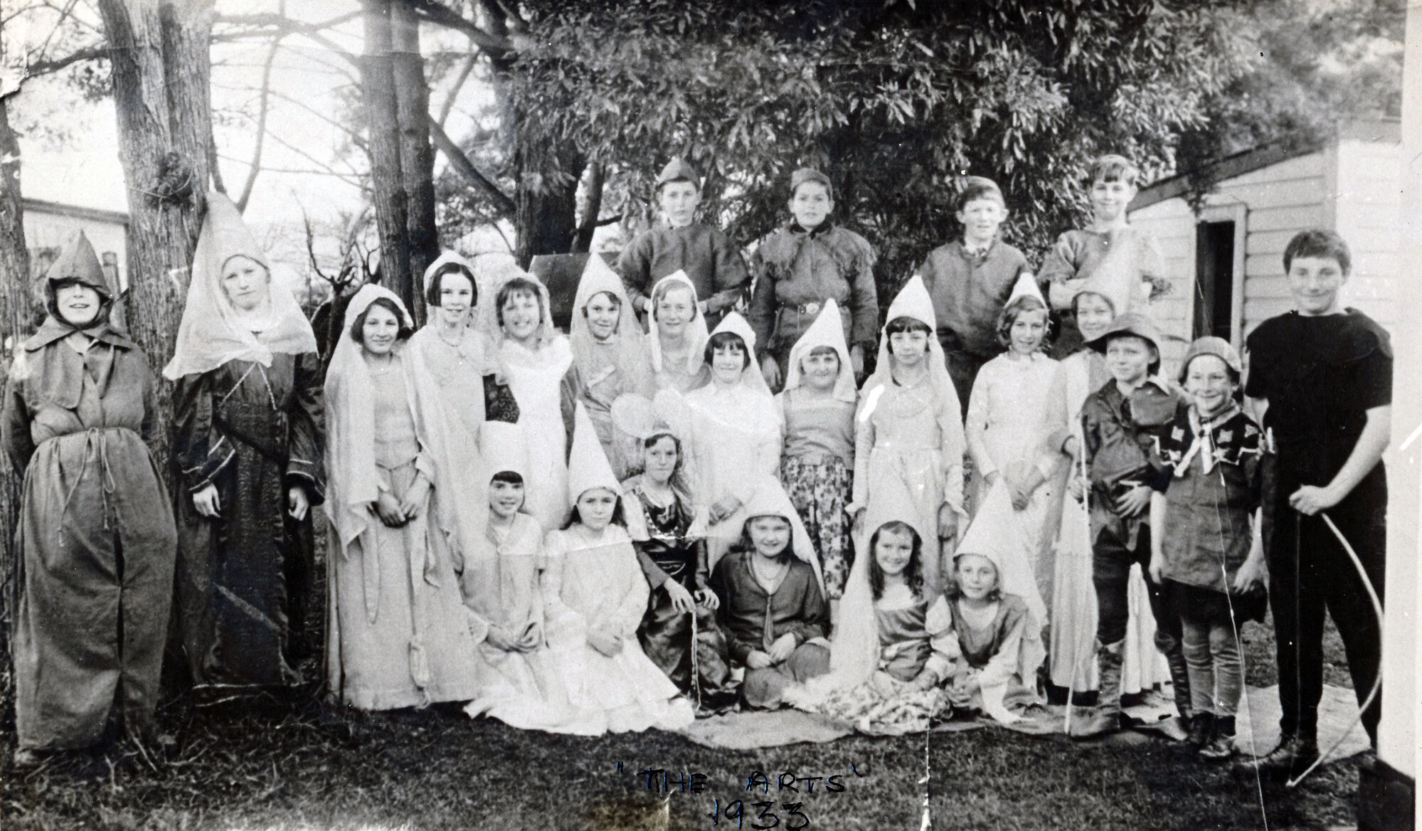 Upper Hutt School, Robin Hood play; 1933