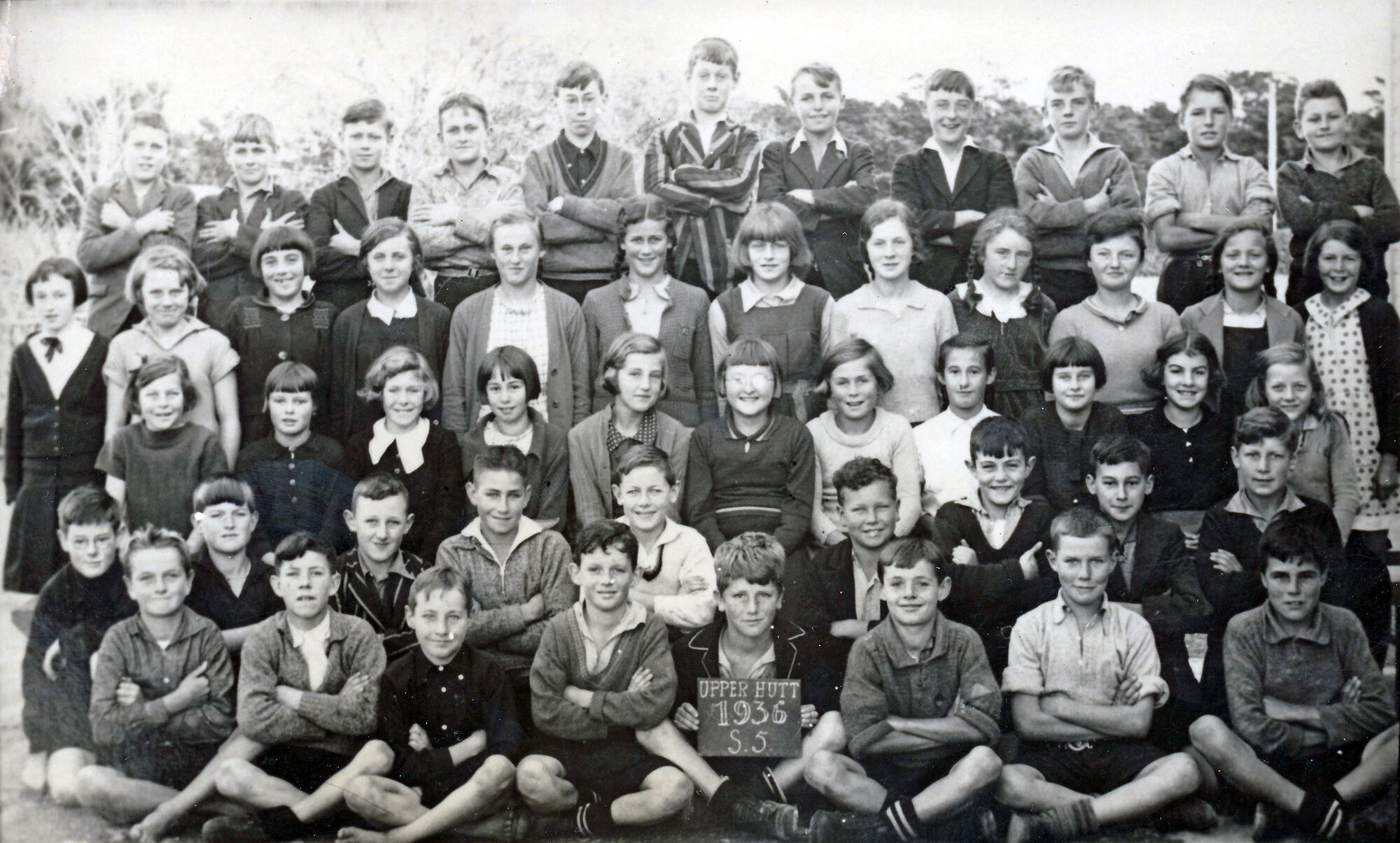 Upper Hutt School, Standard 5; 1936