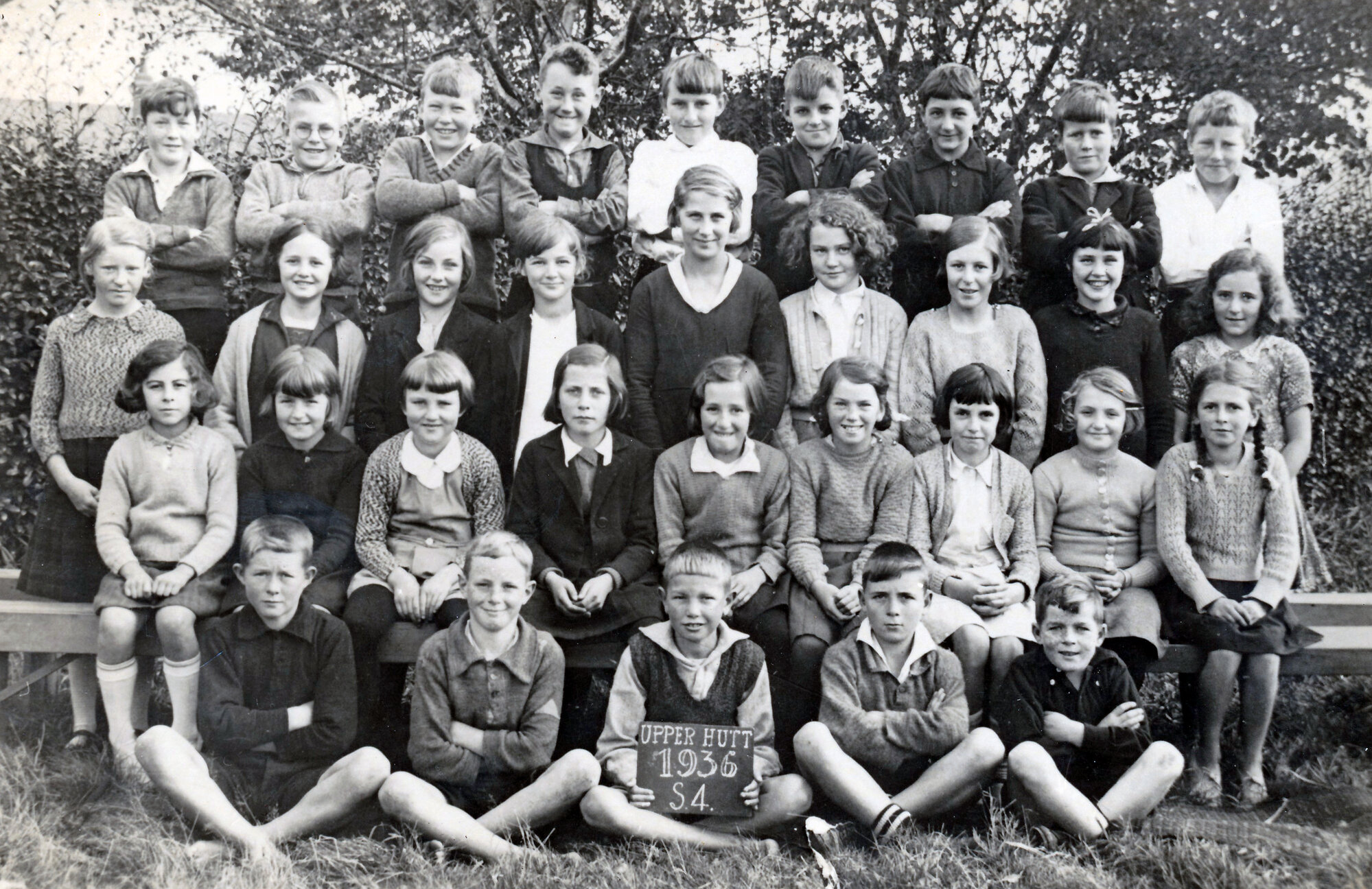 Upper Hutt School, Standard 4; 1936