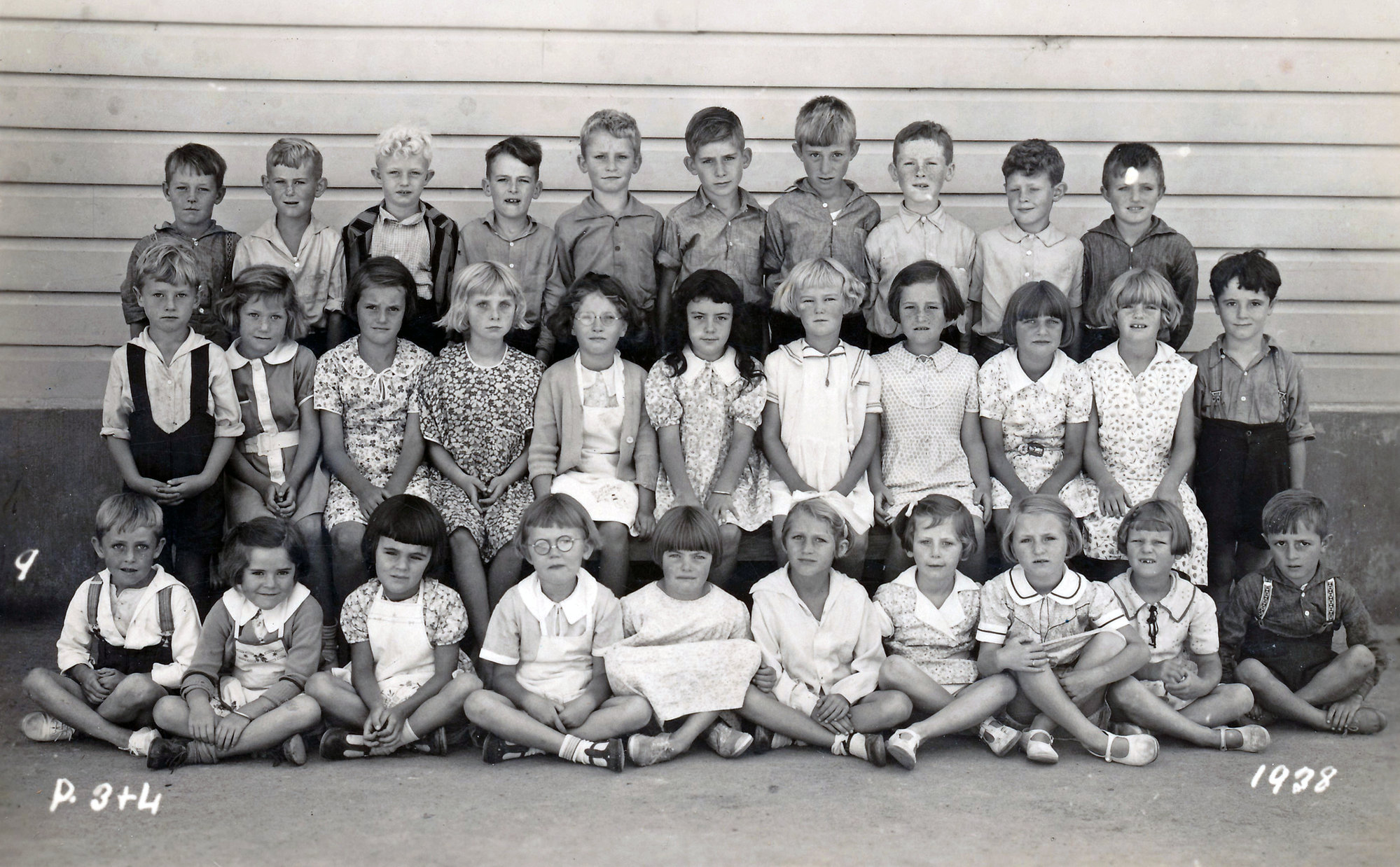 Upper Hutt School, Primer 3 and 4; 1938