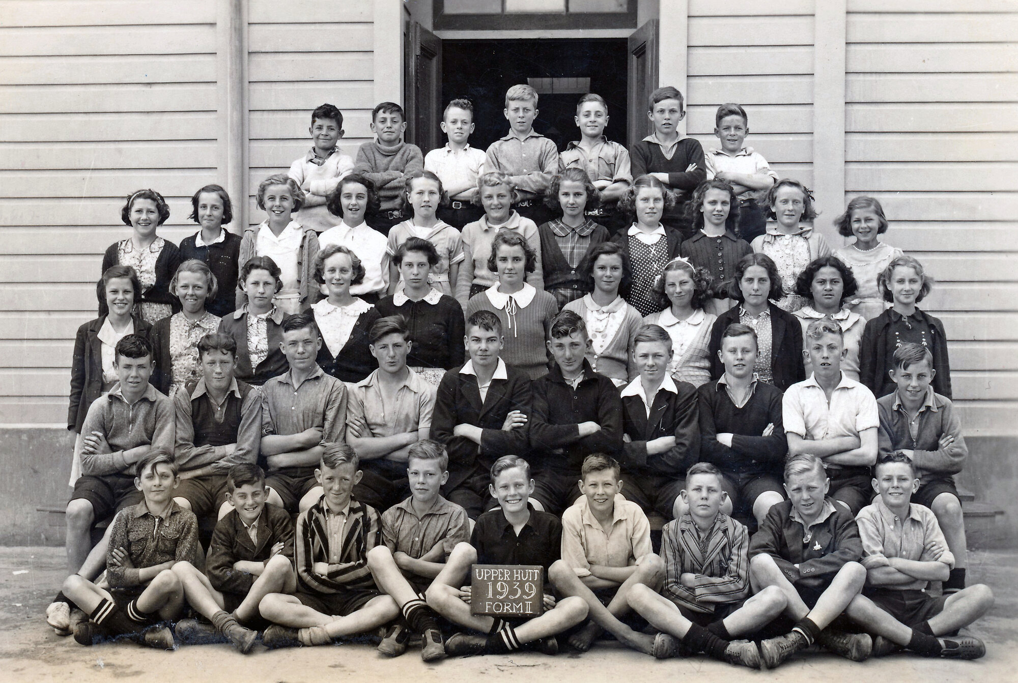 Upper Hutt School, Form 2; 1939