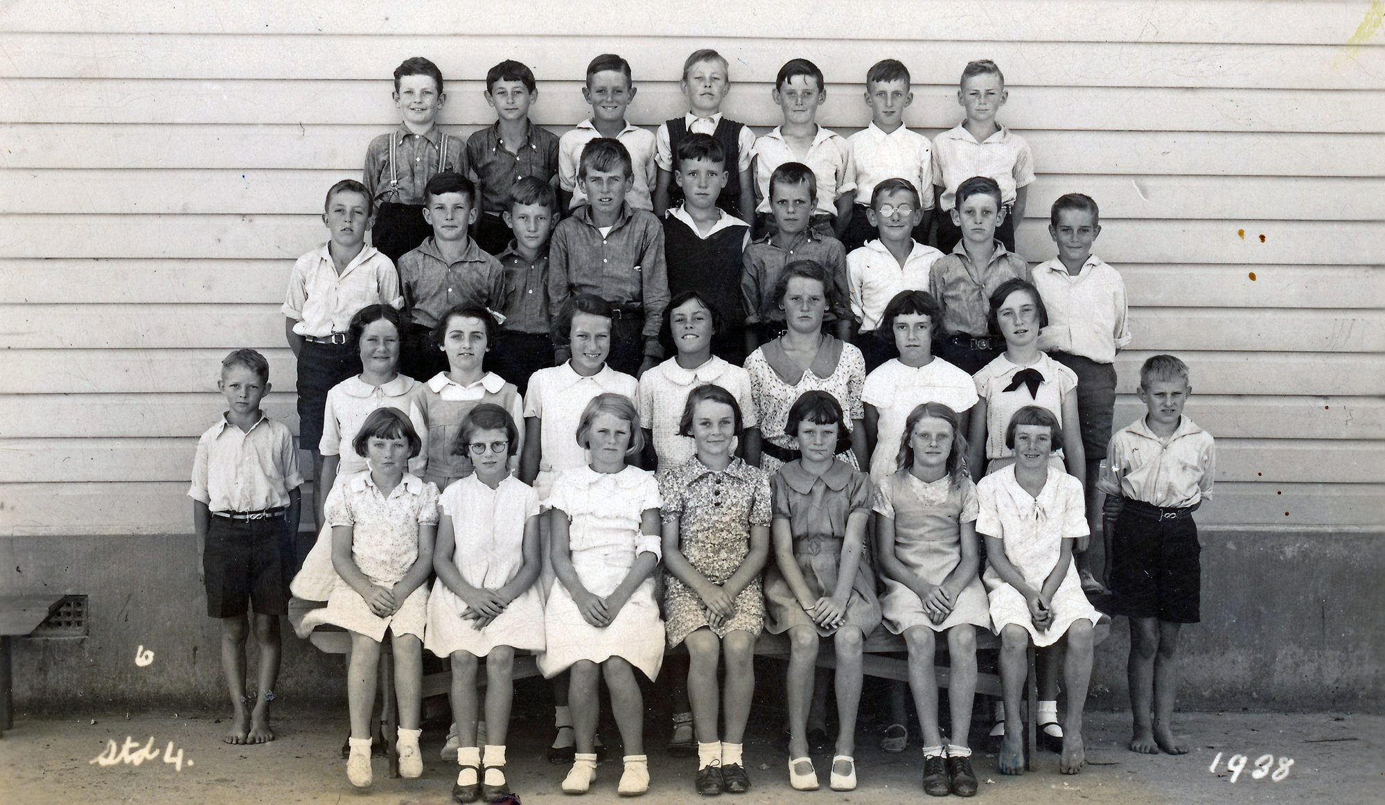 Upper Hutt School, Standard 4; 1938