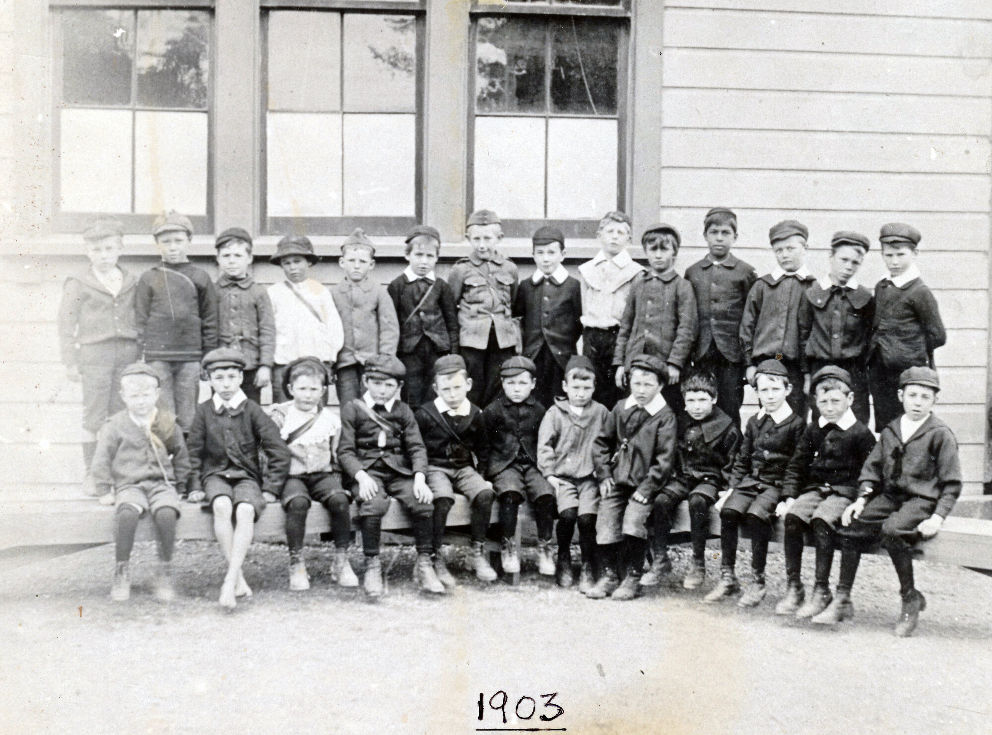 Upper Hutt School, unidentified pupils; 1903