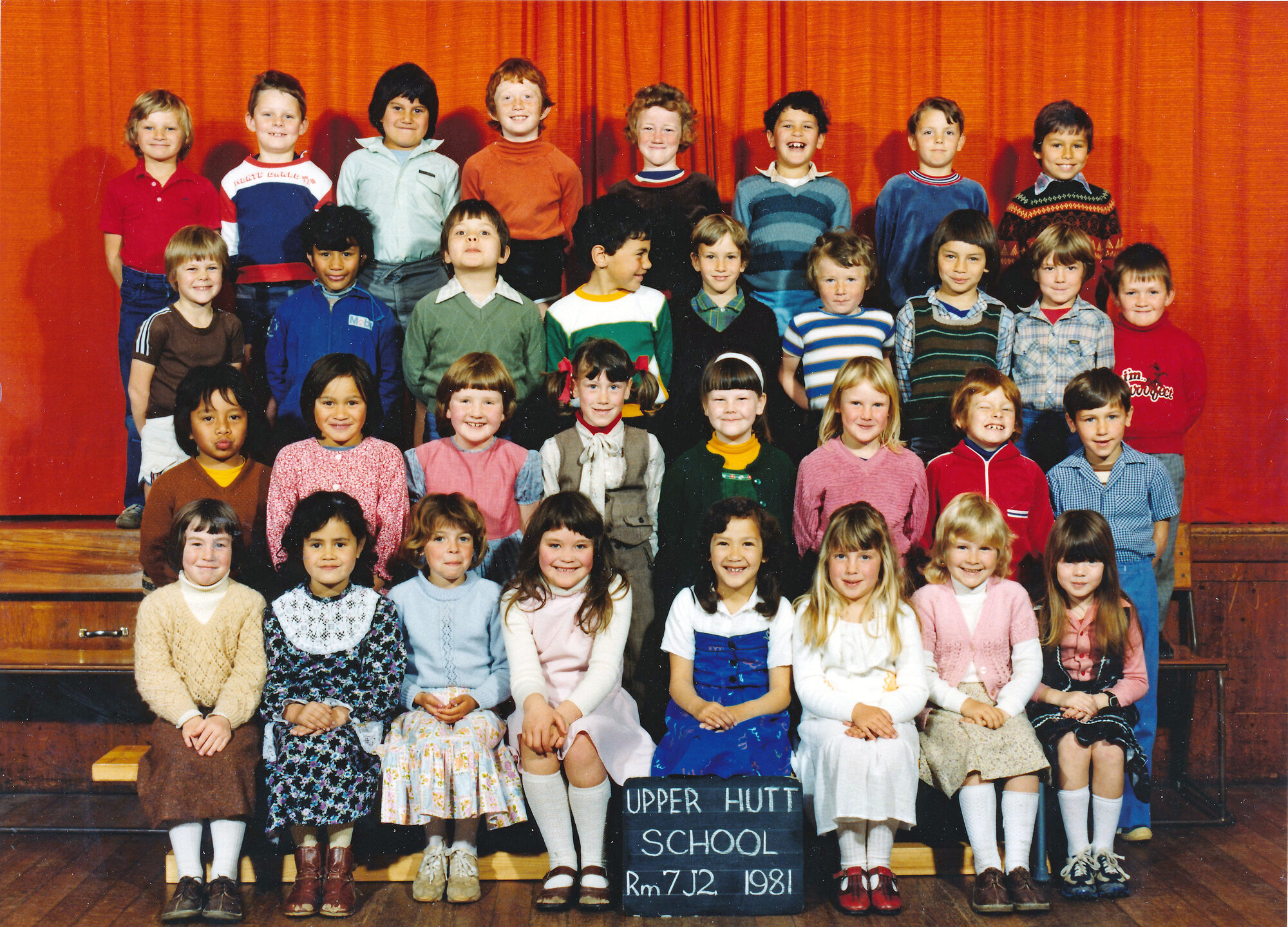 Upper Hutt School, Room 7, J2; 1981