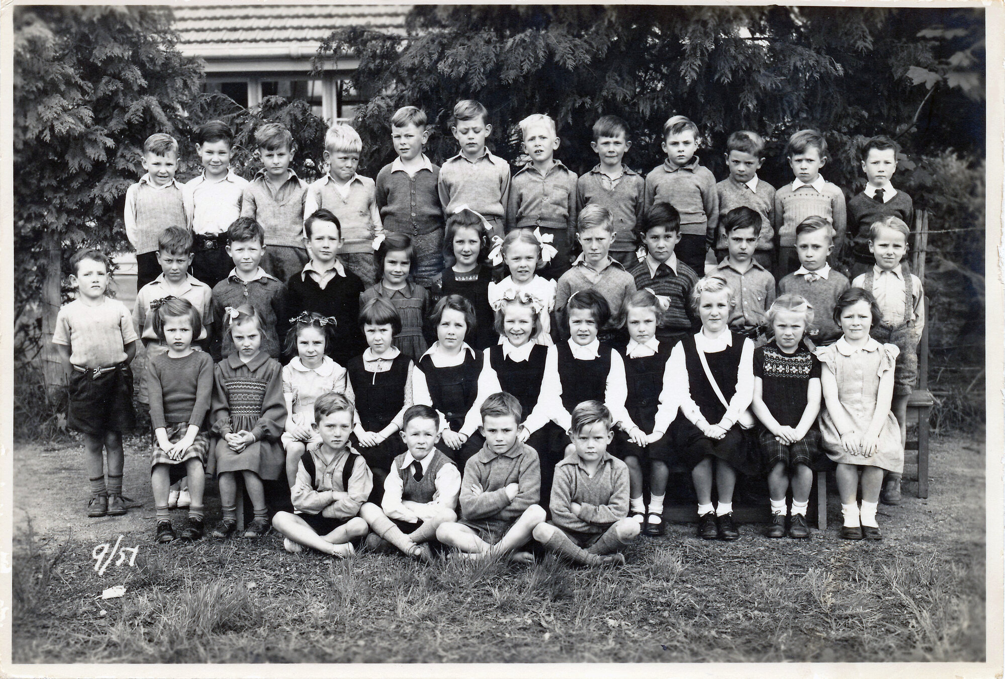 Upper Hutt School, unidentified class; 1951