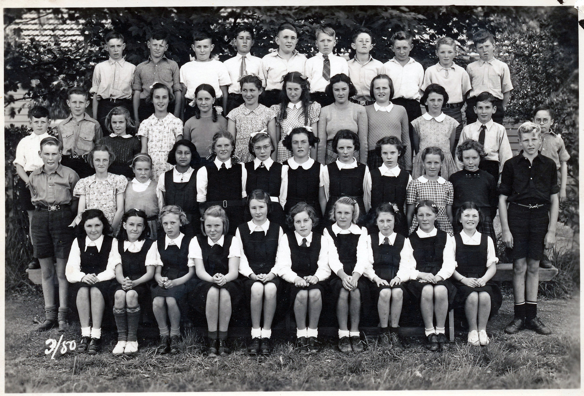 Upper Hutt School, unidentified class; 1950