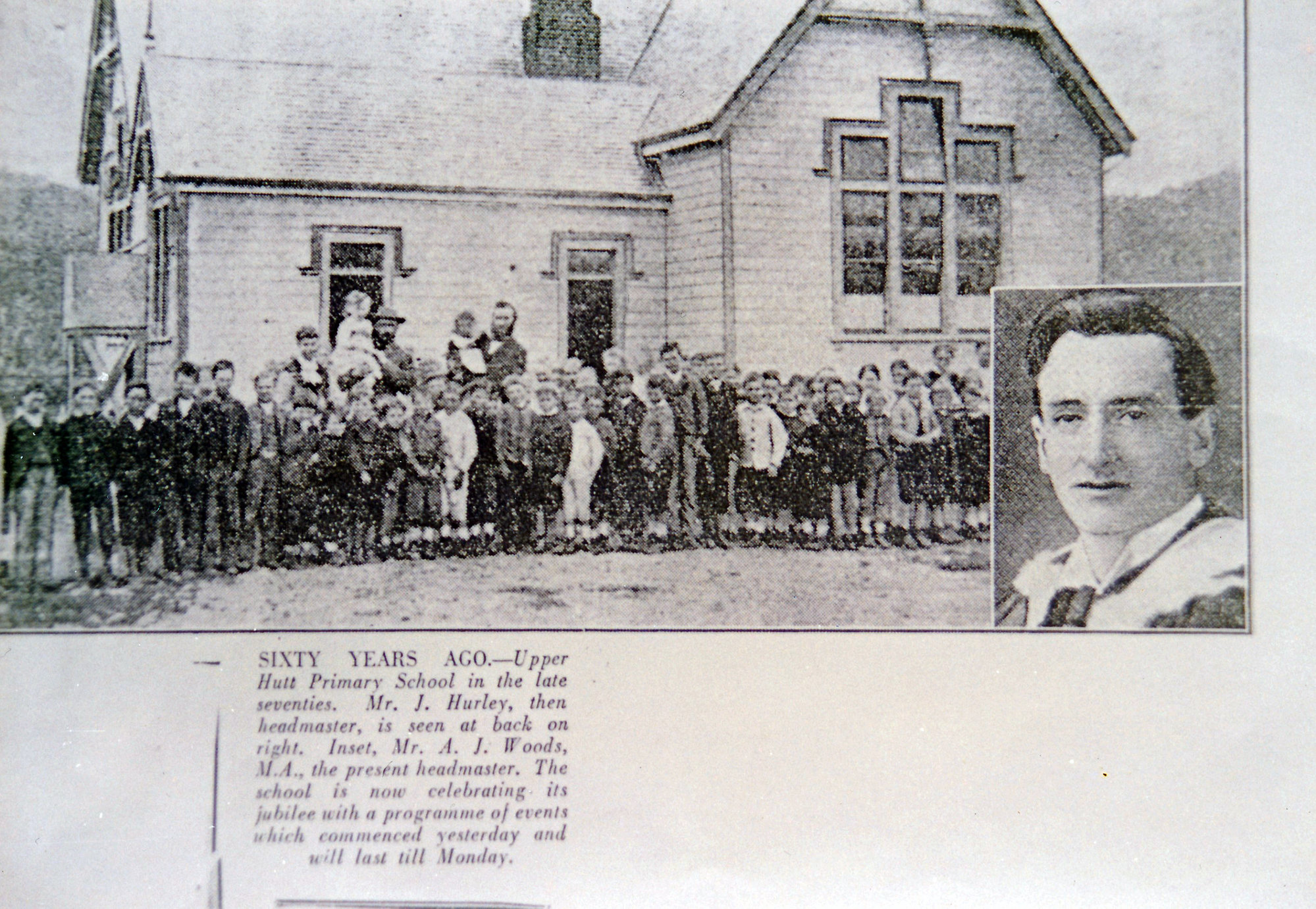Upper Hutt School, 70th Jubilee, newspaper clipping; 1934