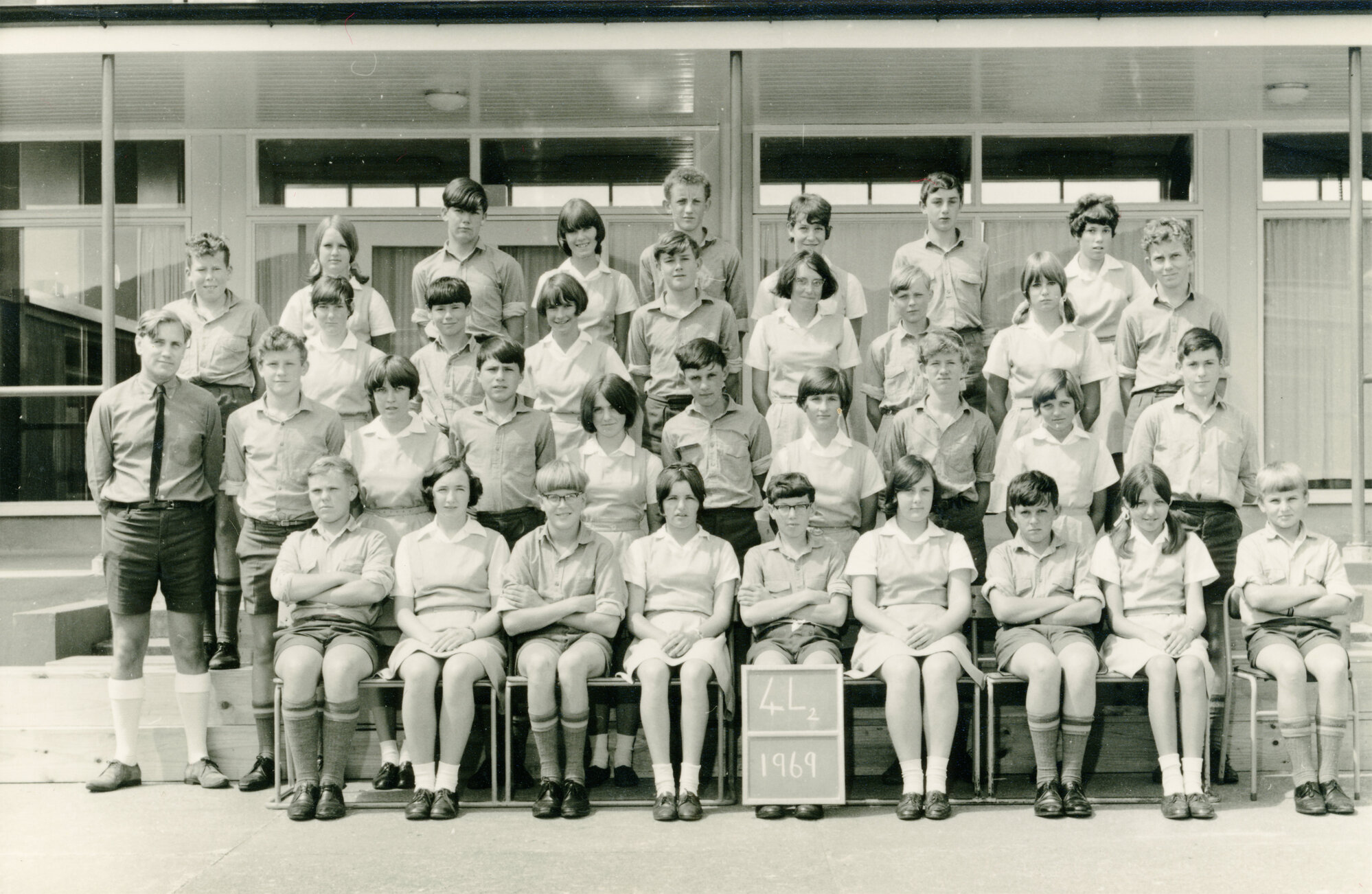 Upper Hutt College; Form Class 4L2; 1969