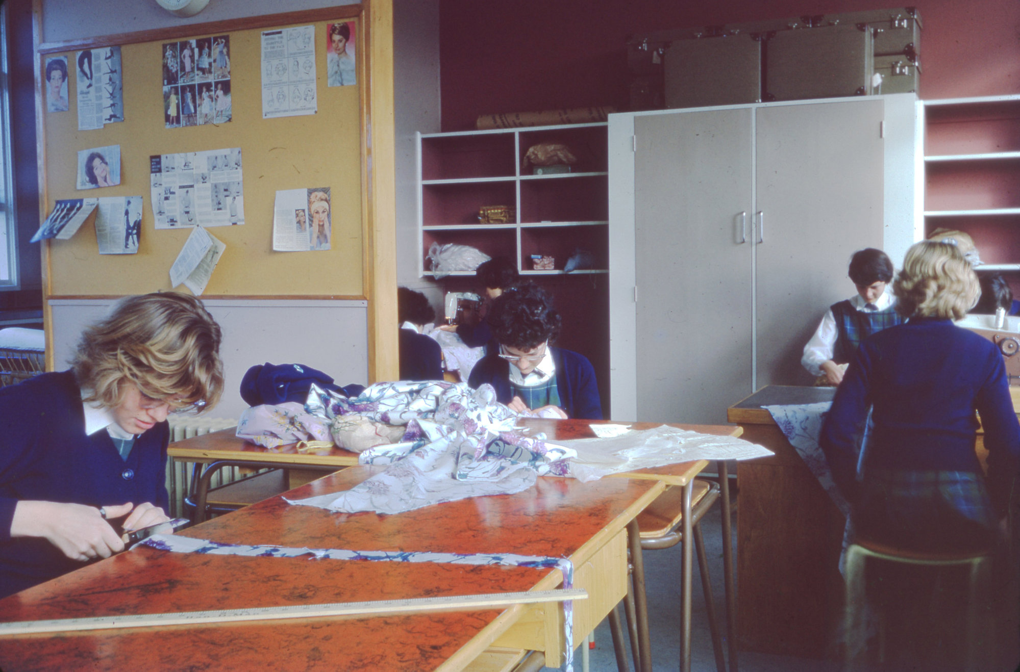 Upper Hutt College; Sewing Bay; July 1962