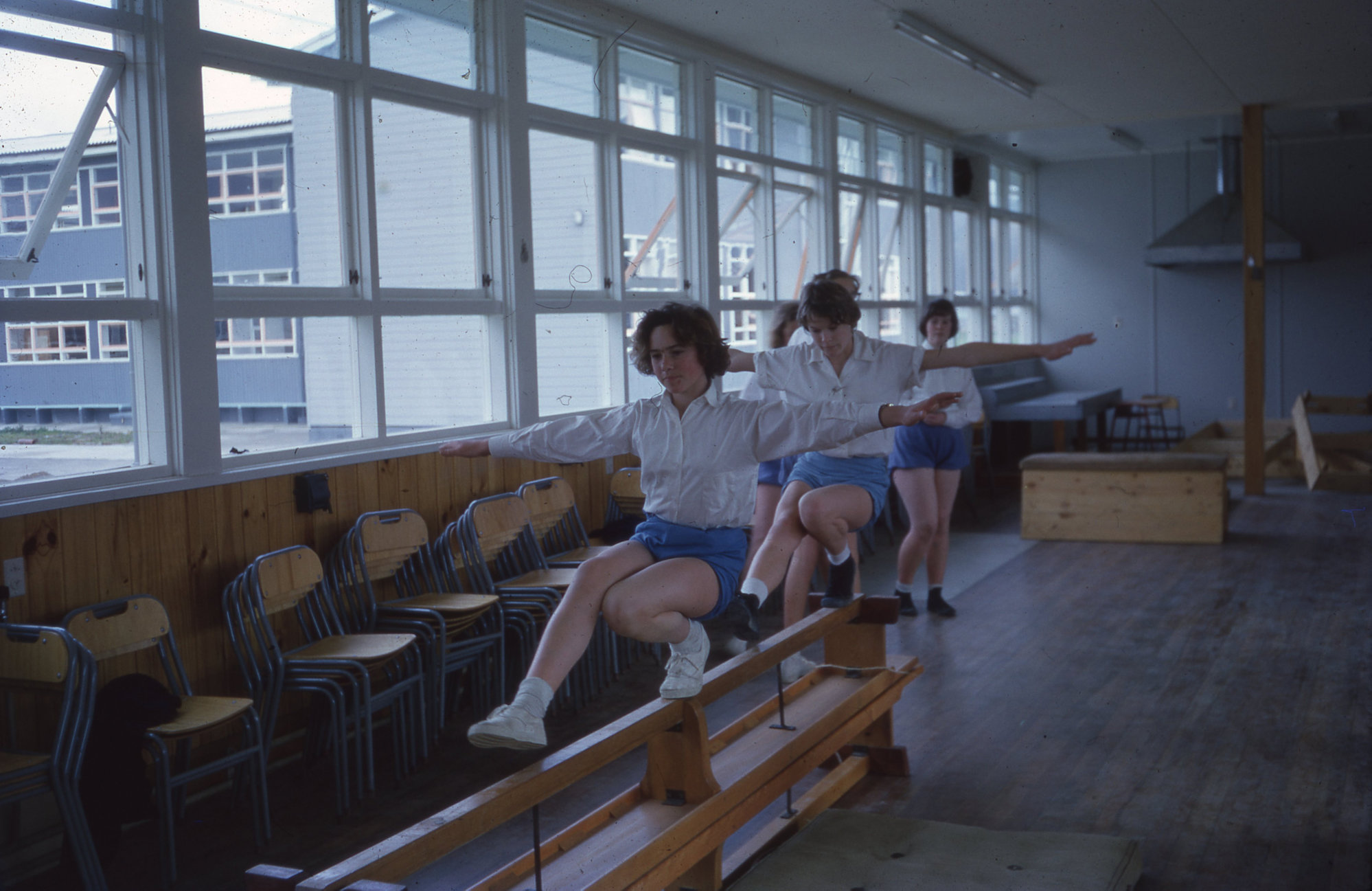 Upper Hutt College; Temporary Gym; ca1962