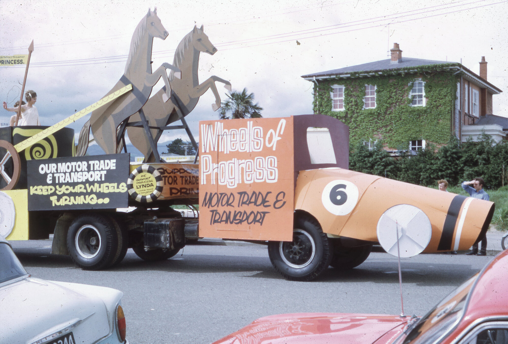 Upper Hutt Queen Carnival Parade; 1970