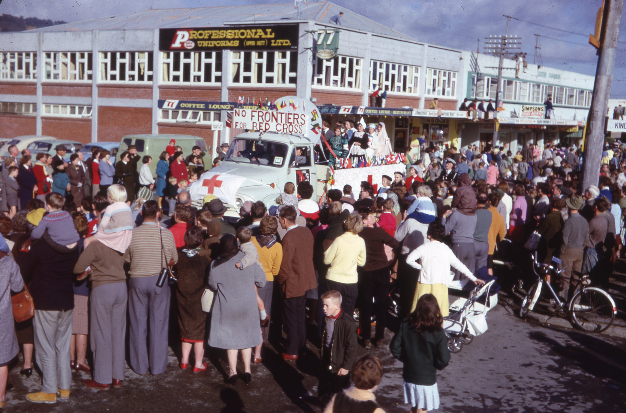 Upper Hutt City Status Parade; May 1966