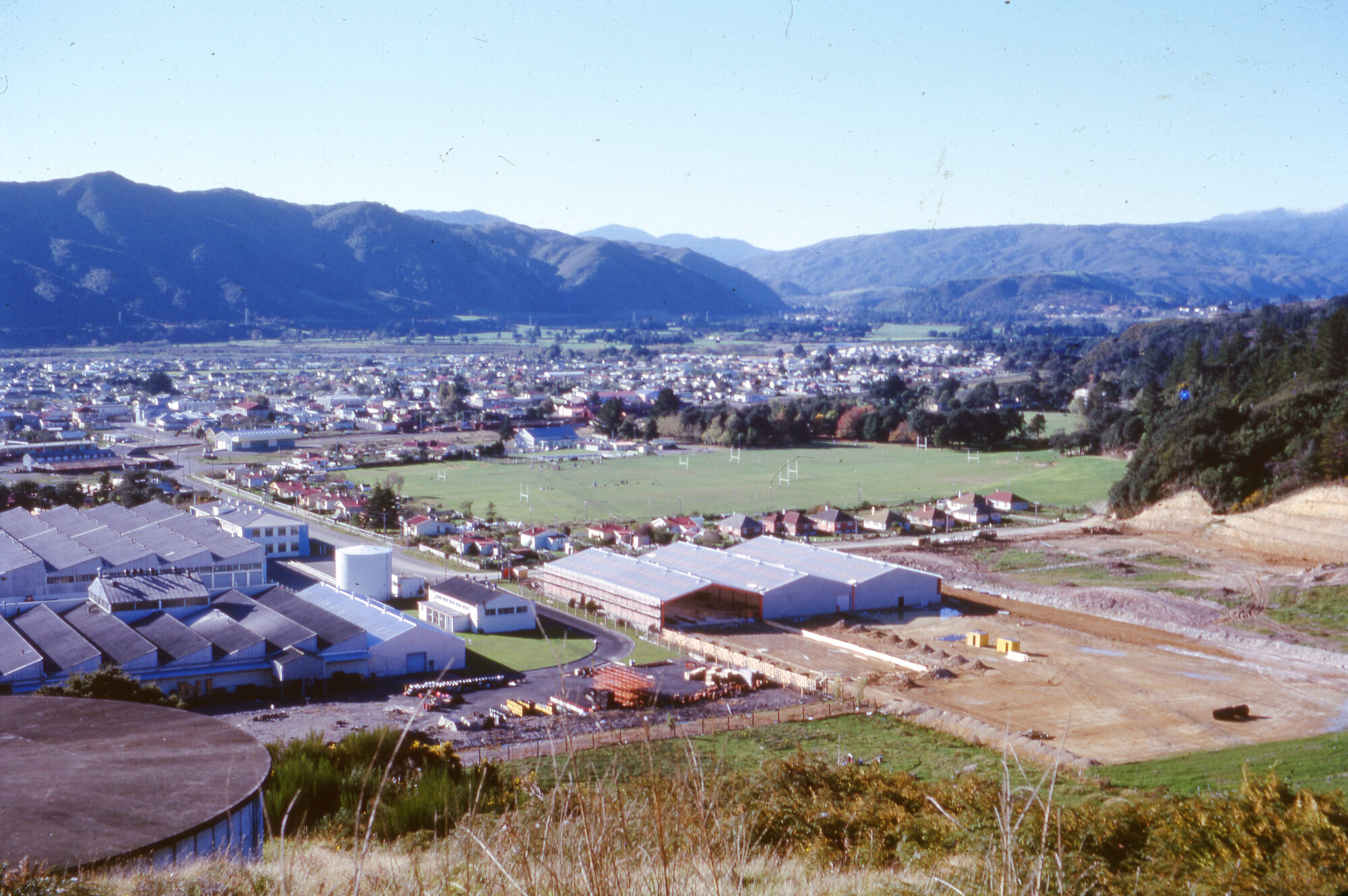 View of Dunlops and Maidstone Park