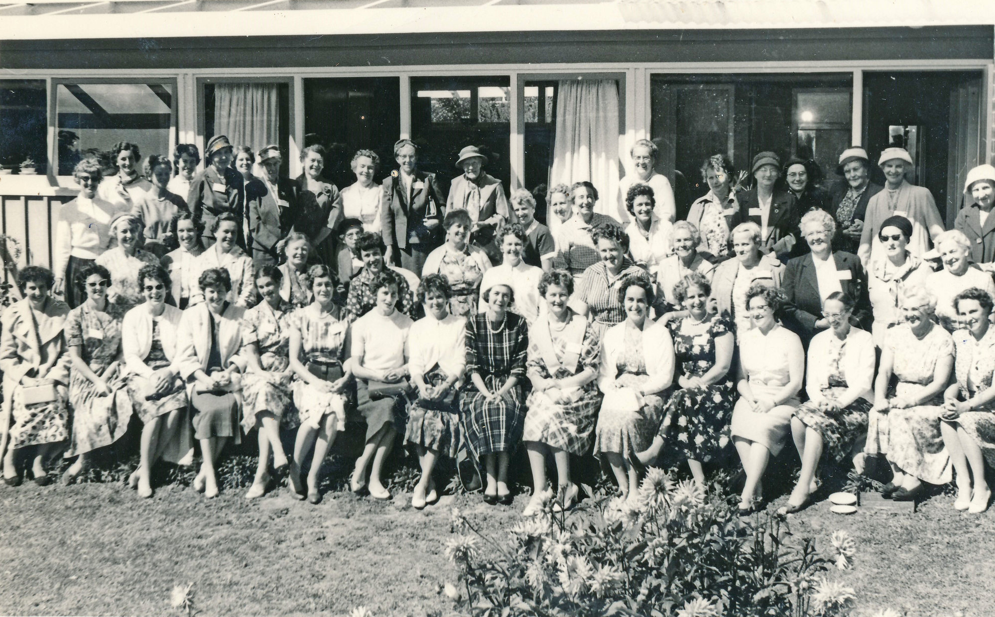 First Wellington Free Kindergarten Graduate Teachers Reunion; ca 1955