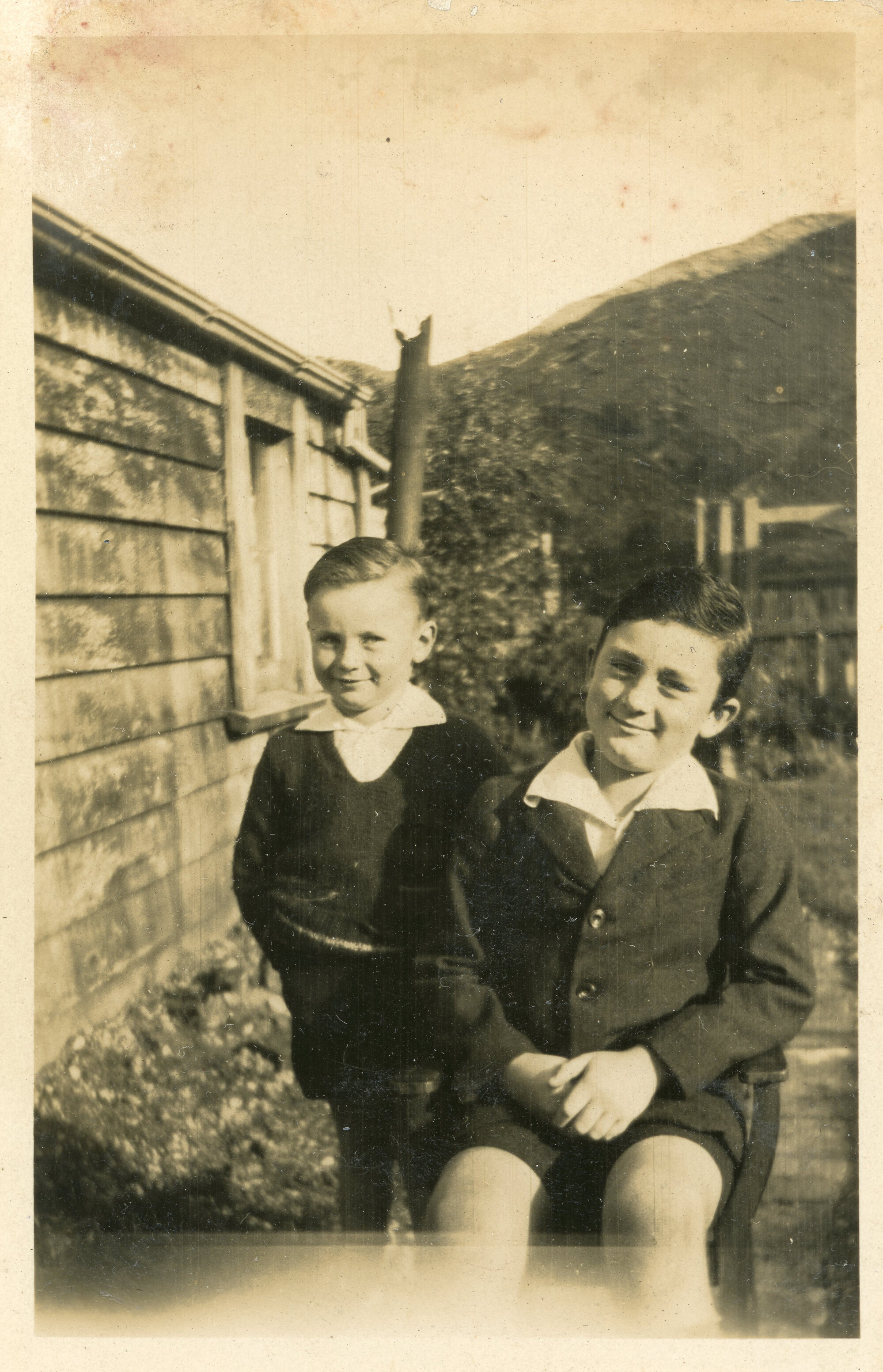 Campbell Family Photograph; Pete and Mac Campbell; ca 1920s