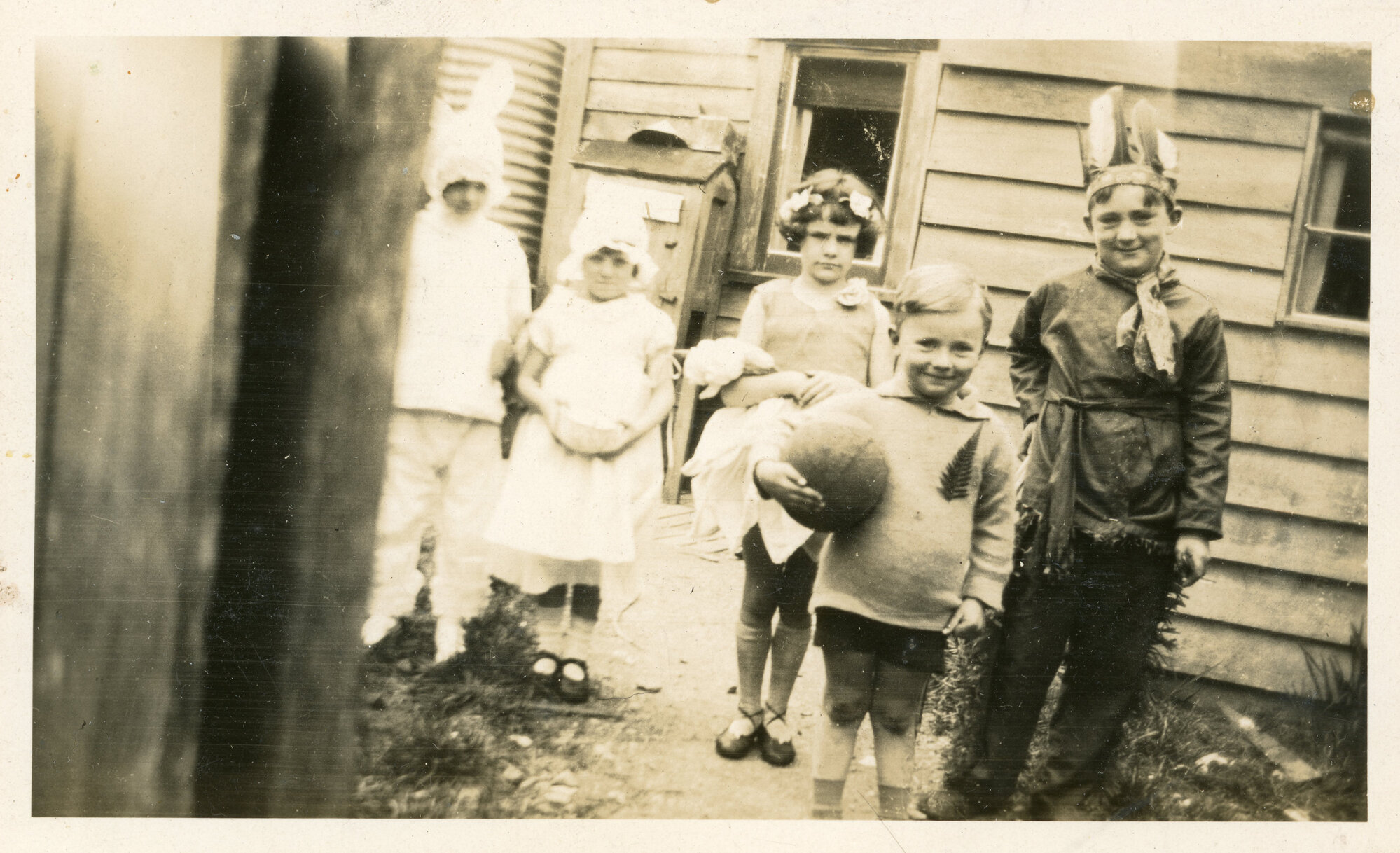 Campbell Family Photograph; Campbell Children in Fancy Dress; ca 1920s