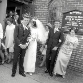Wedding; Kenneth Graham Rosson, Glennis Rosalie Cains  2. [P1-7927-10317]