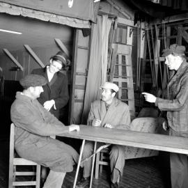 Heretaunga Players; Major Barbara: Bob Gillespie, Glynis Evans,Jim Grant, Arthur Williams