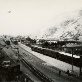 Rimutaka Incline; Cross Creek marshalling station, at Wairarapa end.