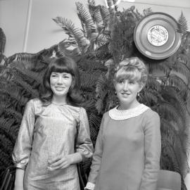 Kenneth Graham Rosson 21st; Ken's sister Beverley, right.