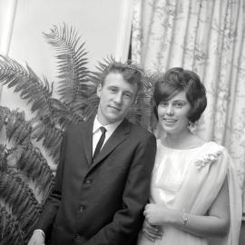 Kenneth Graham Rosson 21st; Ken and future wife Glennis Rosalie Cains.