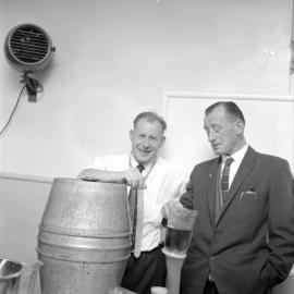 Kenneth Graham Rosson 21st; father, Lionel, left.