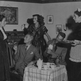 Heretaunga Players; Lovers' Leap: unknown, Richard and Julia Bradley, Robert McNicol, unknown.