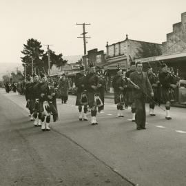 Funeral procession for Mayor Peter Robertson [?] 16th May 1939.