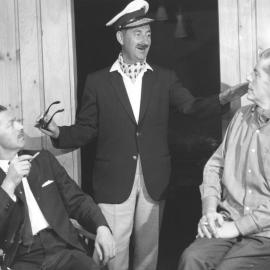 Heretaunga Players; The Piccadilly Bushman: Bob Gillespie, Jim Grant, Jim MacFarlane.