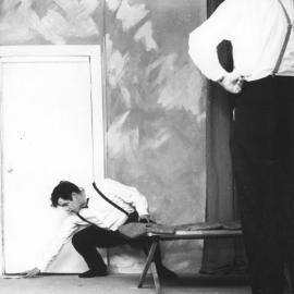 Heretaunga Players; The Dumb Waiter: Ron Evans - `Gus', Arthur Williams - `Ben'