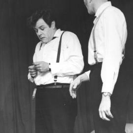 Heretaunga Players; The Dumb Waiter: Ron Evans, Arthur Williams.