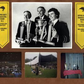 Upper Hutt Municipal Band, Australian contest, Melbourne, 1978