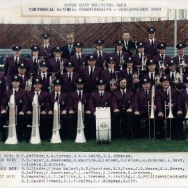 Upper Hutt Municipal Band, centennial national championships, Christchurch, 1980