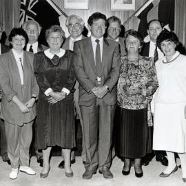 Upper Hutt City Council members 1989-1992.
