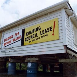 Jina's Fruit Mart; the old building, on a temporary site at Silverstream.