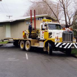 Croquet club; new clubrooms arrive; the former Birchville Hall.