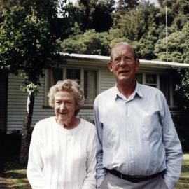 Kaitoke Regional Park; former caretaker Ken Roberts and wife Mavis retiring.