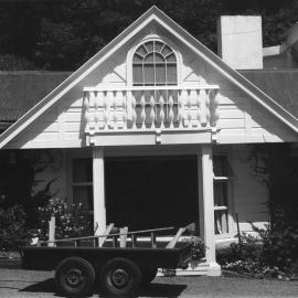 Wallaceville House; gable over working area. [P2-192-354]